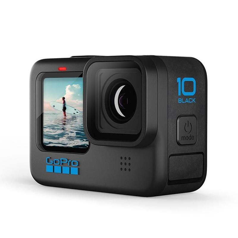 Câmera GoPro HERO 10 Black, Transmissão 1080p, Controle por Voz